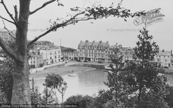 Photo of Ilfracombe, Inner Harbour From St James Gardens c.1955