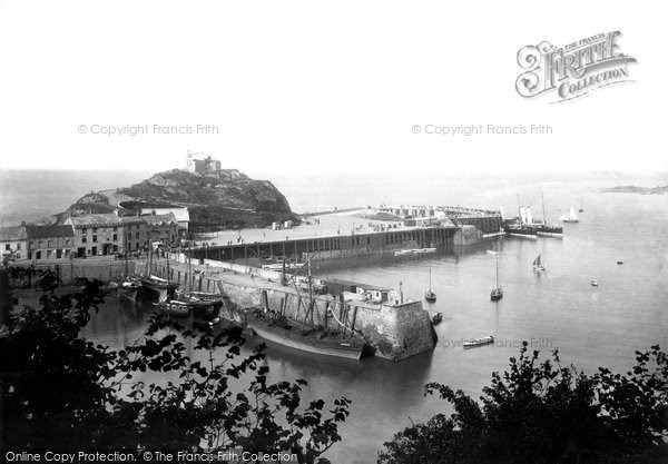 Photo of Ilfracombe, Lantern Hill And The Harbour 1894