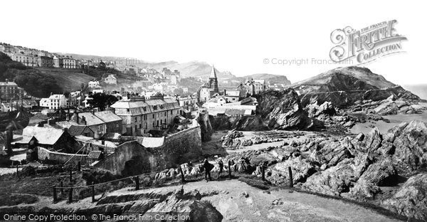Photo of Ilfracombe, Lantern Hill c.1870