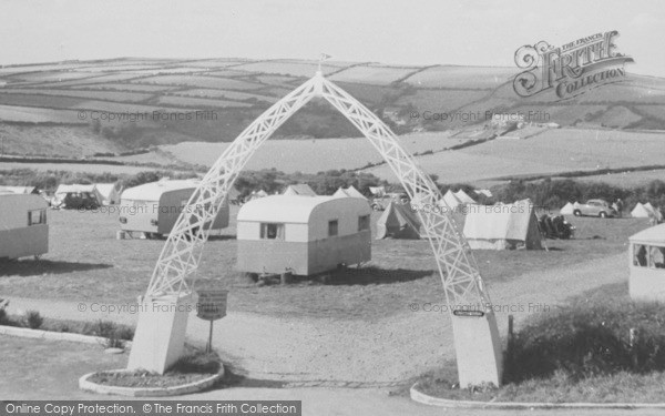 Photo of Ilfracombe, Mullacott Cross Caravan Park c.1955