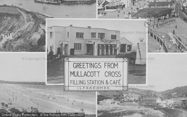 Photo of Ilfracombe, Mullacott Cross Composite c.1955