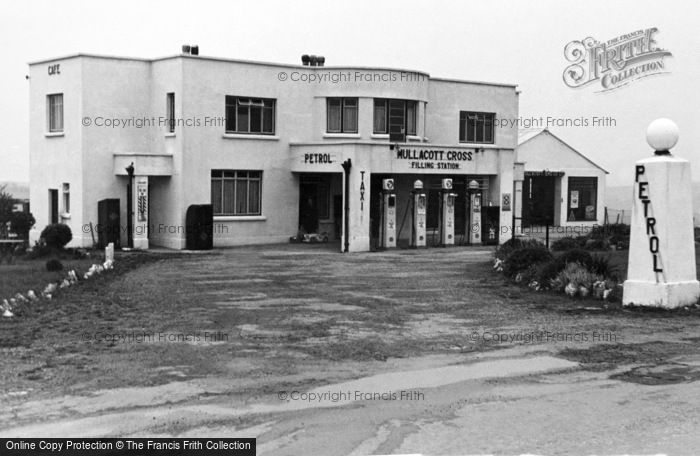 Photo of Ilfracombe, Mullacott Filling Station And Café c.1955