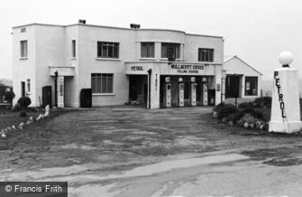 Ilfracombe, Mullacott Filling Station and Café c1955