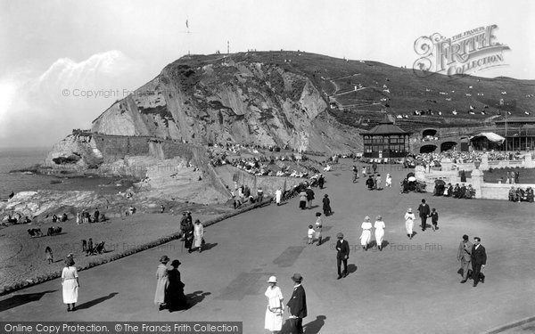 Photo of Ilfracombe, Parade And Capstone 1923