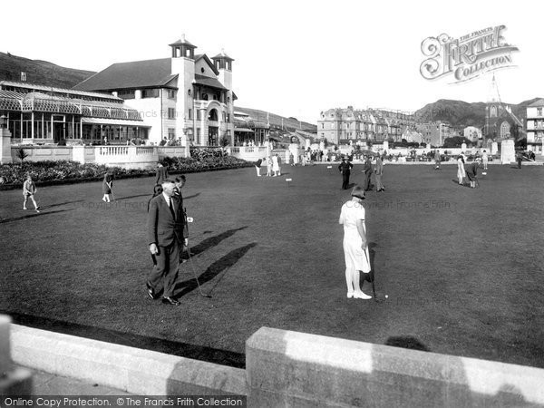 Photo of Ilfracombe, Pavilion Sports Green 1926