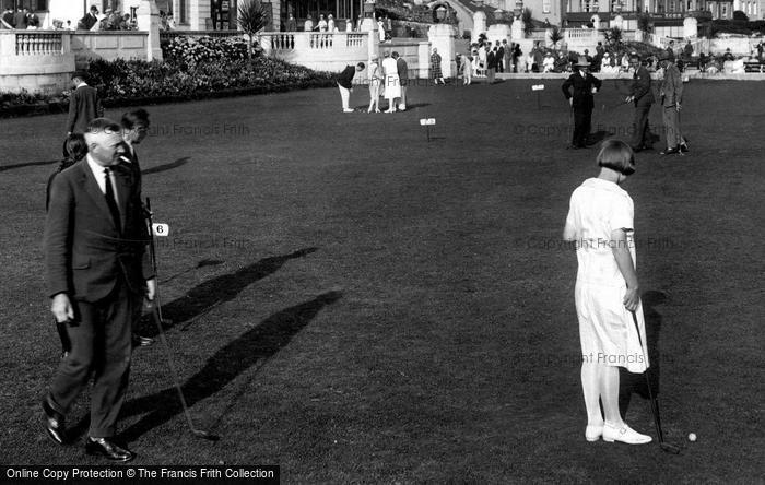 Photo of Ilfracombe, Pitch And Put 1926
