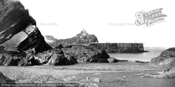 Photo of Ilfracombe, Rapparee Cove c.1875