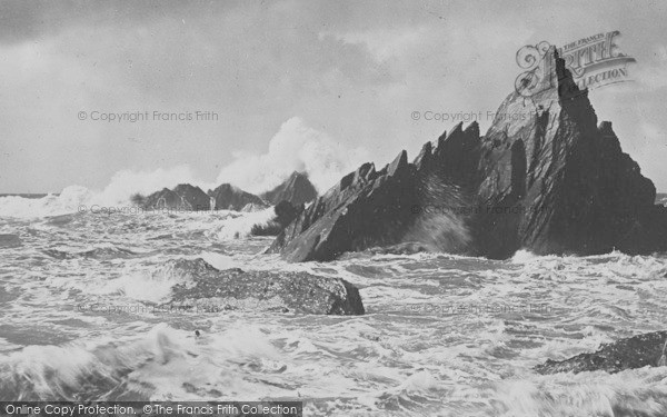 Photo of Ilfracombe, Rough Seas 1903