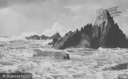 Rough Seas 1903, Ilfracombe