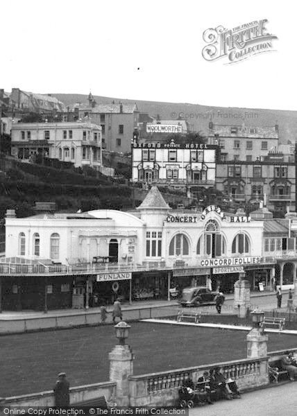 Photo of Ilfracombe, Seaside Entertainment c.1935