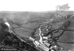 Slade Valley From Cairn 1911, Ilfracombe