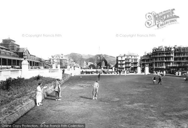 Photo of Ilfracombe, Sports Green 1923