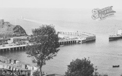 Steamer Calling At The Pier c.1955, Ilfracombe