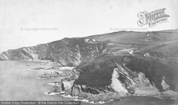 Photo of Ilfracombe, The Cliffs c.1875