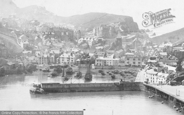 Photo of Ilfracombe, The Harbour 1890