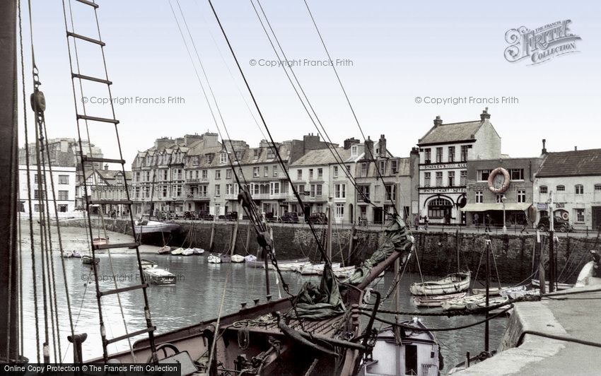 Ilfracombe, the Harbour c1955