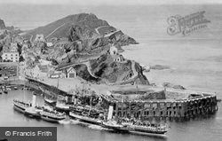 The Harbour From Hillsborough 1906, Ilfracombe