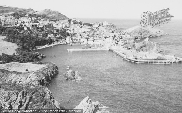 Photo of Ilfracombe, The Harbour From Hillsborough c.1965