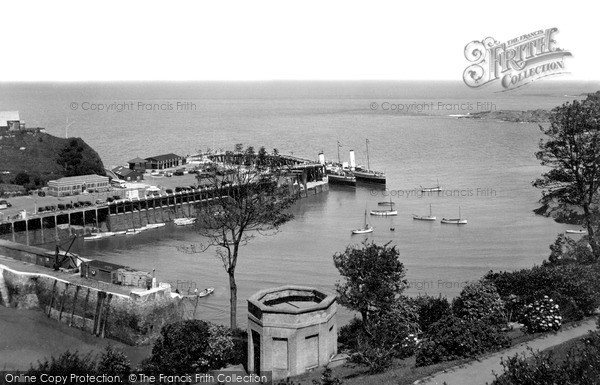 Photo of Ilfracombe, The Harbour From St James' Gardens c.1935