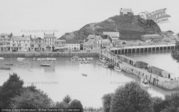 Photo of Ilfracombe, The Harbour From The Gardens c.1955