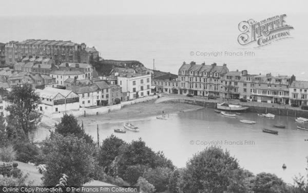 Photo of Ilfracombe, The Harbour From The Gardens c.1955