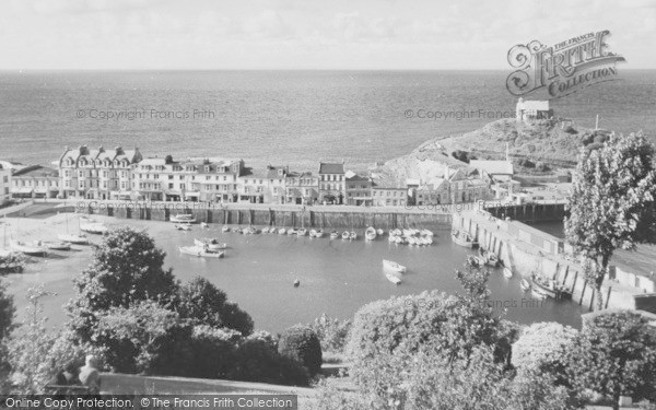 Photo of Ilfracombe, The Harbour, Lantern Hill c.1960