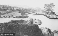 The Pier And Harbour From Hillsborough c.1955, Ilfracombe