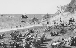 The Tunnels Beach c.1960, Ilfracombe