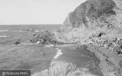 The Tunnels Beach c.1960, Ilfracombe