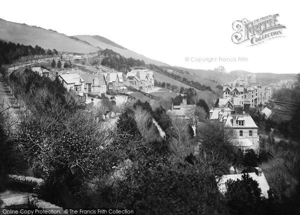 Photo of Ilfracombe, Torrs Park From Zigzag 1890