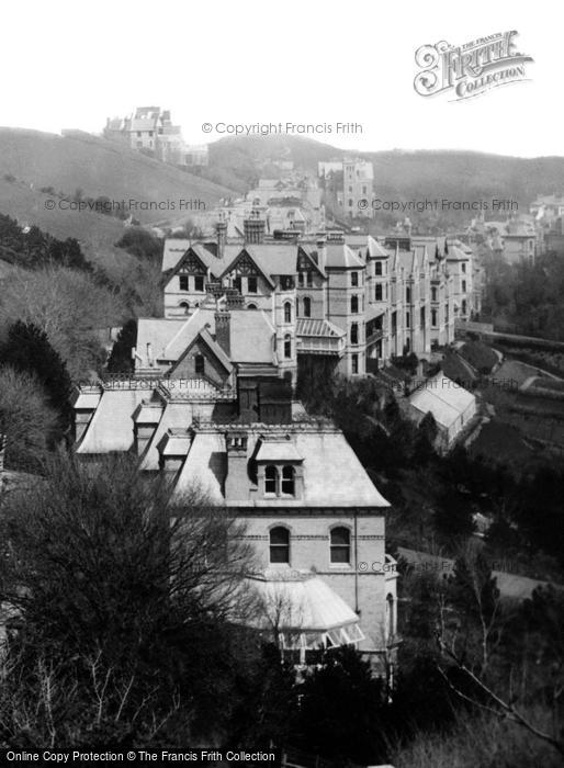 Photo of Ilfracombe, Torrs Park From Zigzag 1890