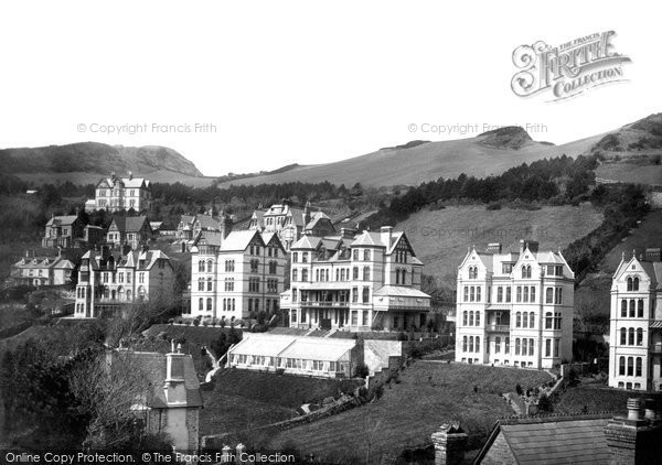 Photo of Ilfracombe, Torrs Park From Zigzag 1890