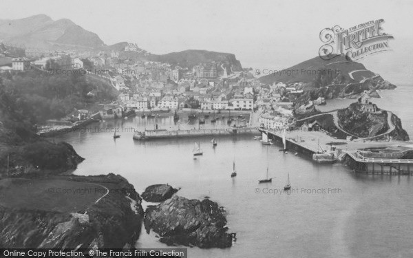 Photo of Ilfracombe, Town And Harbour 1890