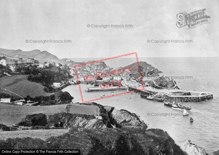 Photo of Ilfracombe, Typical View, Showing Rugged Coast c.1895