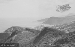 View From Barnstaple Road c.1955, Ilfracombe