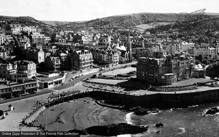 Photo Ilfracombe  View From Capstone Hill c 1960