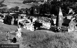 Walking The Dog c.1960, Ilfracombe