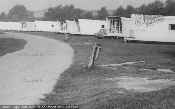 Photo of Ilfracombe, Watermouth Caravan Site c.1965