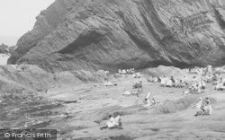 West Beach c.1955, Ilfracombe