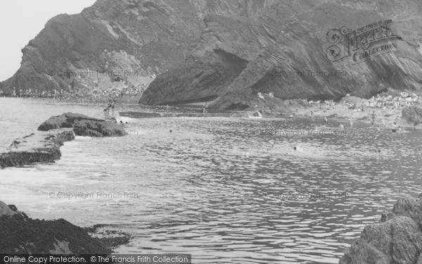 Photo of Ilfracombe, West Beach c.1955
