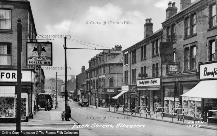 Photo of Ilkeston, Bath Street c.1955