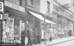 Bath Street Shops c.1955, Ilkeston
