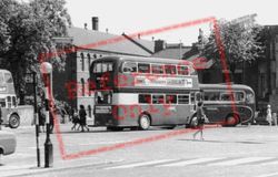 Bus, Market Place c.1965, Ilkeston