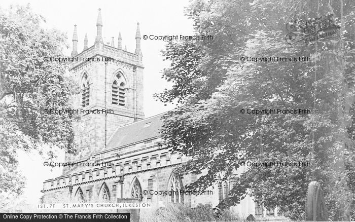 Photo of Ilkeston, St Mary's Church c.1950