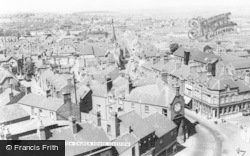 View From The Church Tower c.1965, Ilkeston