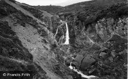 Backstone Beck Waterfall 1923, Ilkley
