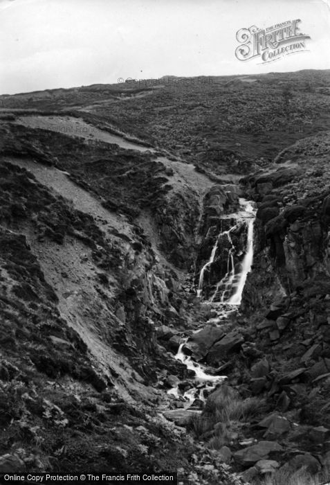 Photo of Ilkley, Backstone Beck Waterfall 1923