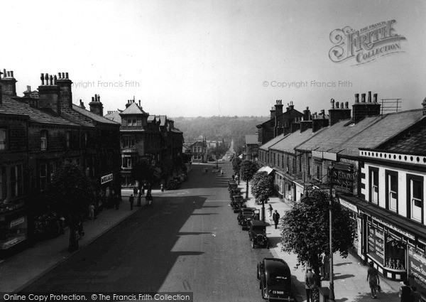 Photo of Ilkley, Brook Street c.1955