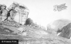 Cow And Calf Rocks 1900, Ilkley
