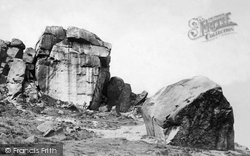 Cow And Calf Rocks c.1874, Ilkley